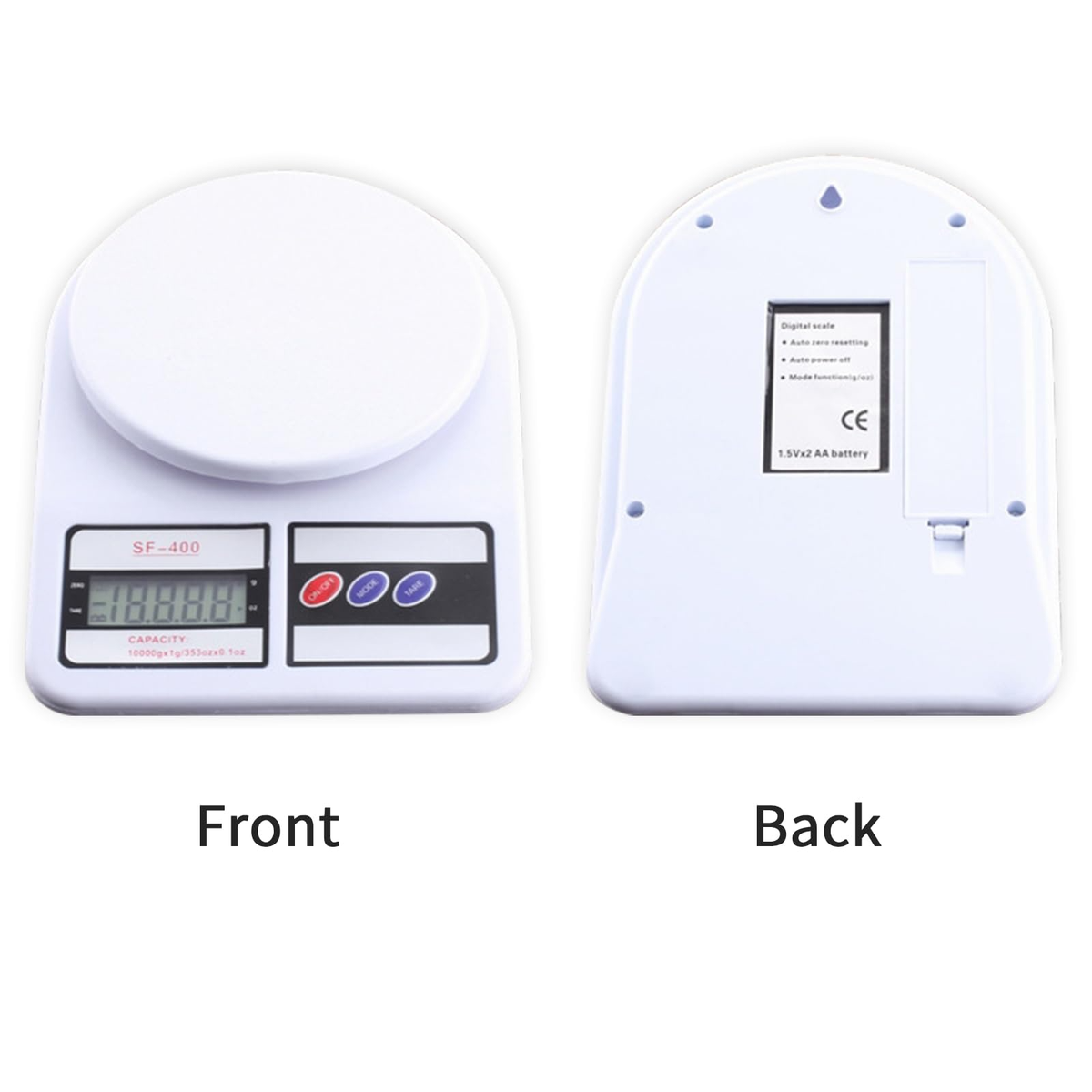 ميزان المطبخ الرقمي (SF-400) - دقة واحتراف في كل وصفة