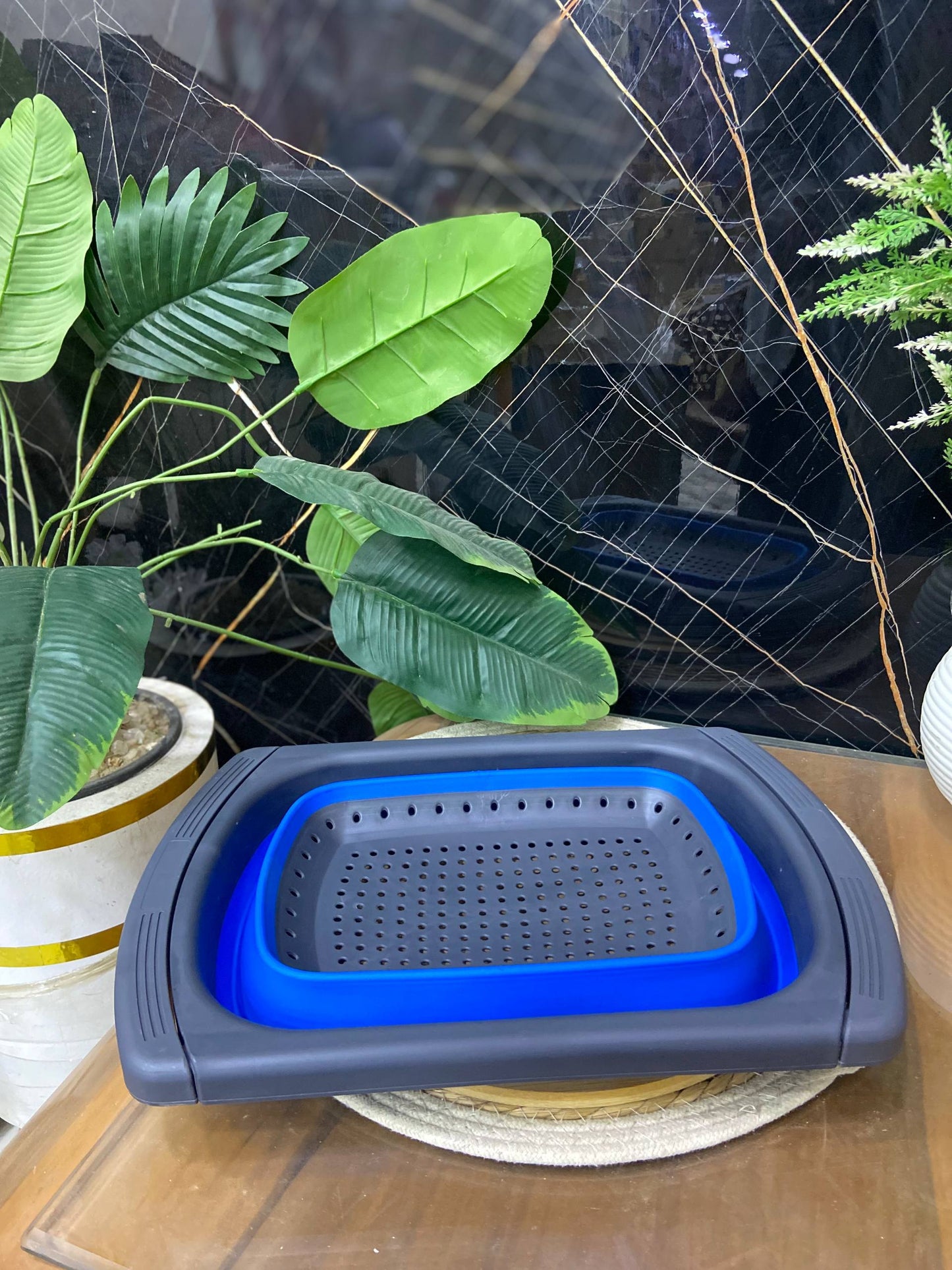 مصفاة الخضروات القابلة للطي – عملية وتوفر المساحة