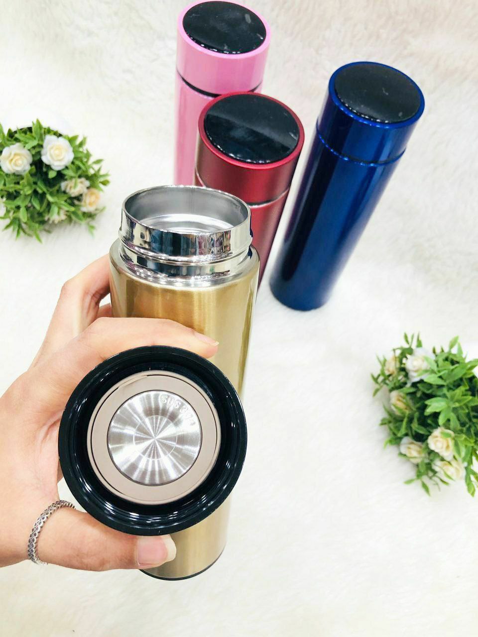 مج حراري ذكي - ديجيتال ستانلس ستيل 304 (500 مل)