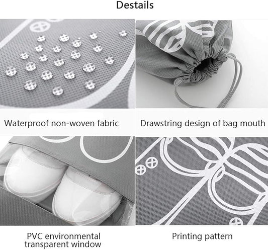 شنطة تخزين الأحذية 5 قطع – للسفر والمنزل
