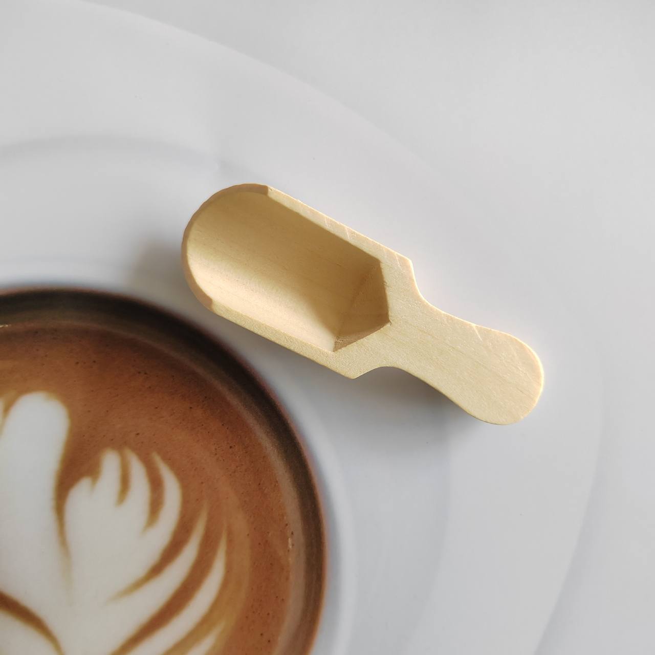 مجموعة ملاعق توابل خشبية صغيرة – 6 قطع