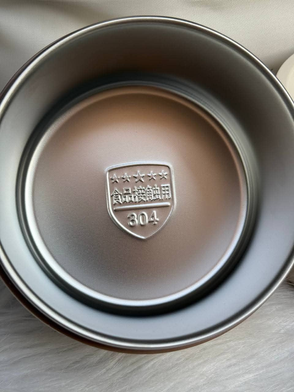 لانش بوكس ​​حراري مستورد 4 قطع + شنطه