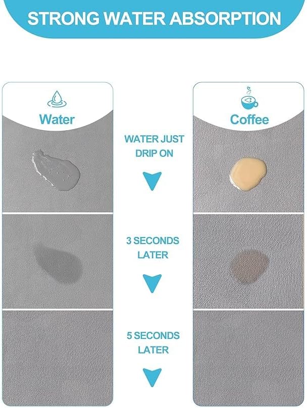 مصفاة صحون مدمجة مع بساط تجفيف مايكروفايبر – حل ذكي لتجفيف أسرع وتنظيم أكتر