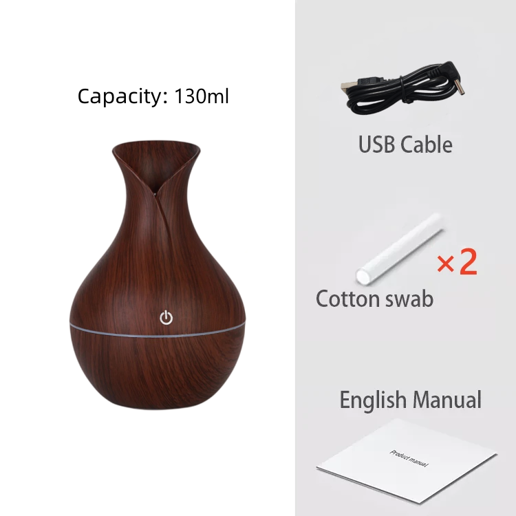 فواحة بتصميم إناء خشبي – بتظبط مودك وتنقي الهوا