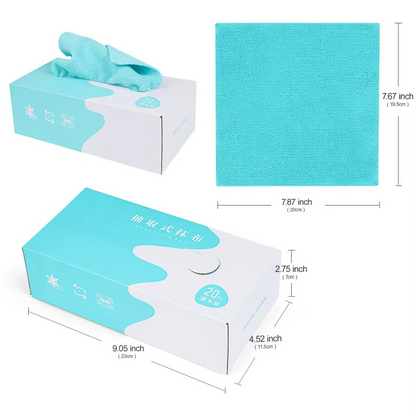 فوط تنظيف مطبخ متعددة الاستخدام (قابلة للغسيل)