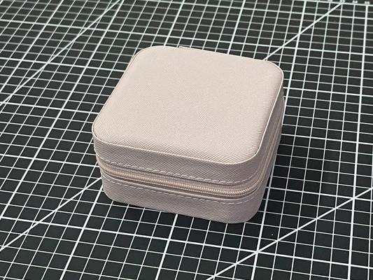 صندوق/منظم إكسسوارات ميني - قطيفة للسفر