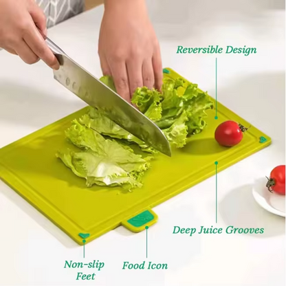 طقم بلانشات احترافي 4 قطع بحامل – تنظيم صحي لمطبخك ومنع اختلاط الروائح