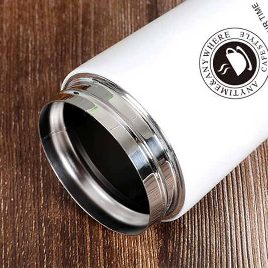 مج حافظ للحرارة استانلس 500 مل بطبعة كوفى ستايل