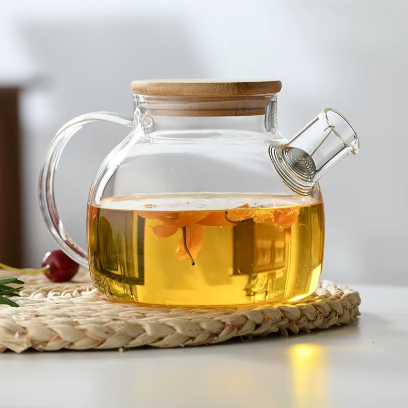 براد بايركس دائري حراري بغطاء خشب (مصفاة سوستة)