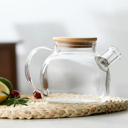 براد بايركس دائري حراري بغطاء خشب (مصفاة سوستة)