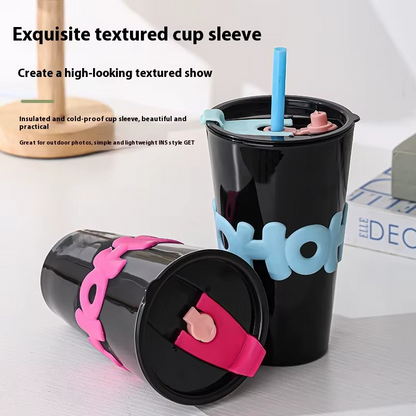 مج اتش اوه زجاجي حراري (بيركس) - بكفر سيليكون وقشة