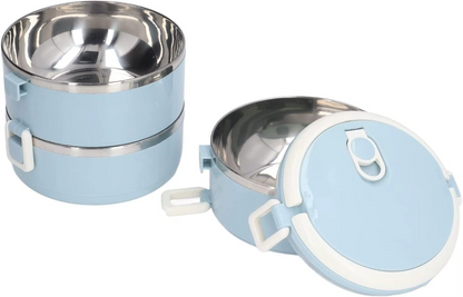 عامود طعام استانلس ستيل 3 أدوار (لانش بوكس)