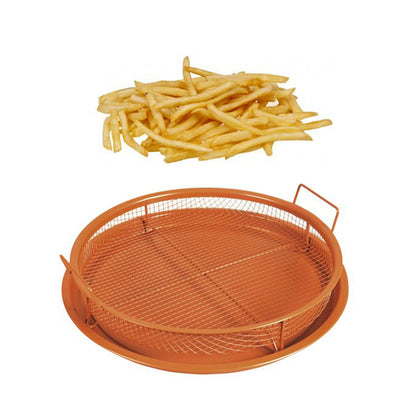 حافظة القلي الهوائي للفرن – طعام مشوي بدون زيت