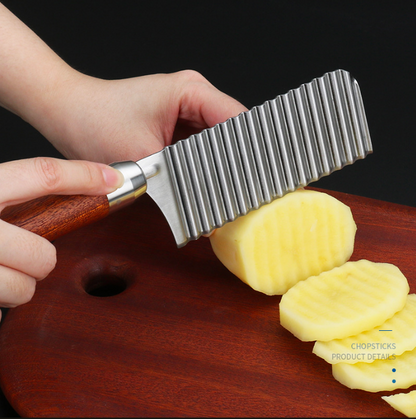 مقطعة مموجة – لمسة واحدة في مطبخك! 