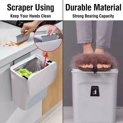 سلة المهملات المعلقة – حل ذكي لتنظيم مطبخك