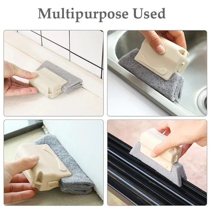 فرشاة تنظيف الشقوق والزوايا - تصميم حرف V