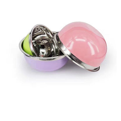 طقم أوعية خلطة بالغطاء الملوّنة 5 قطع – أناقة مذهلة