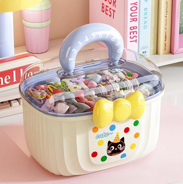 صندوق تخزين إكسسوارات – خلي ترتيب بنتك ممتع وسهل