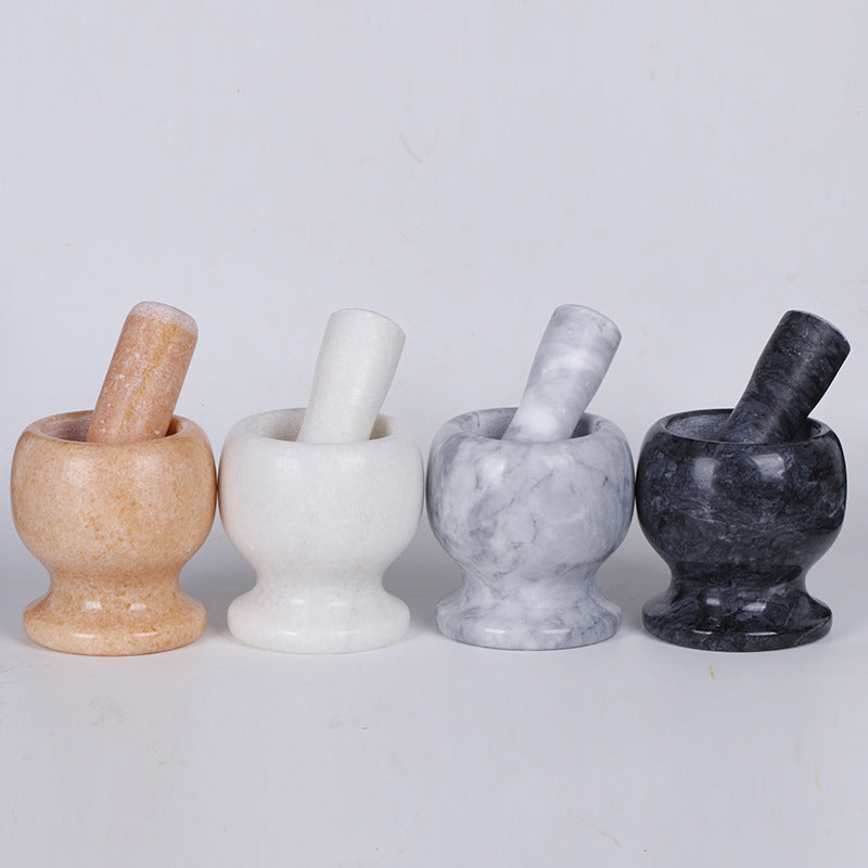 دقة وهاون رخام طبيعي فاخر