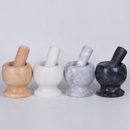 دقة وهاون رخام طبيعي فاخر