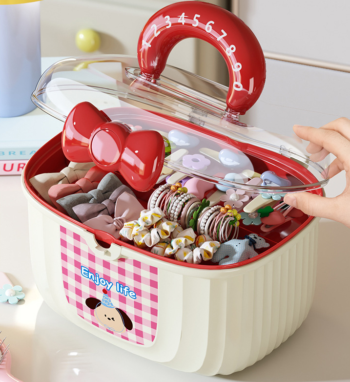 صندوق تخزين إكسسوارات – خلي ترتيب بنتك ممتع وسهل