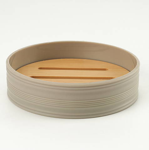 طقم الحمام العصري 8 قطع – أناقة الخيزران والجودة الحرارية