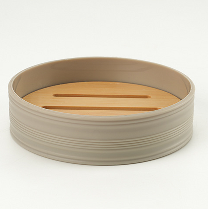 طقم الحمام العصري 8 قطع – أناقة الخيزران والجودة الحرارية