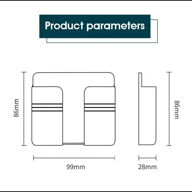 📌 حامل موبايل جداري متعدد الاستخدام
