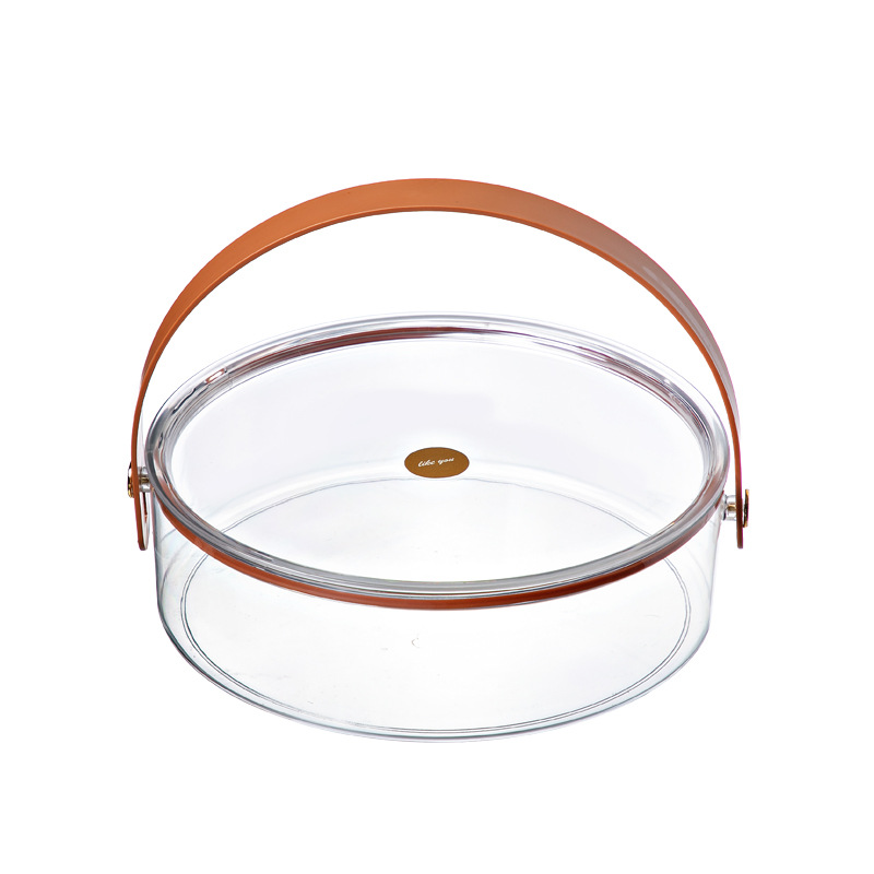 صينية تقديم المكسرات والحلويات المقسمة - تصميم دائري 5 أقسام