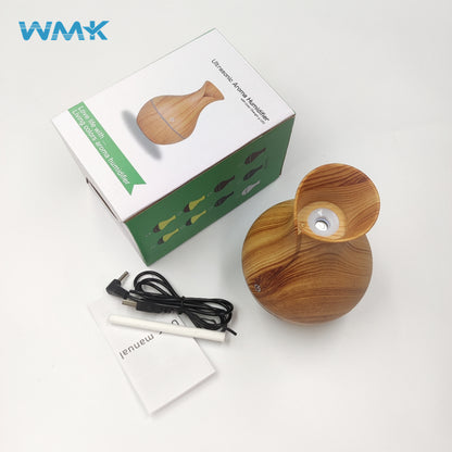 فواحة بتصميم إناء خشبي – بتظبط مودك وتنقي الهوا