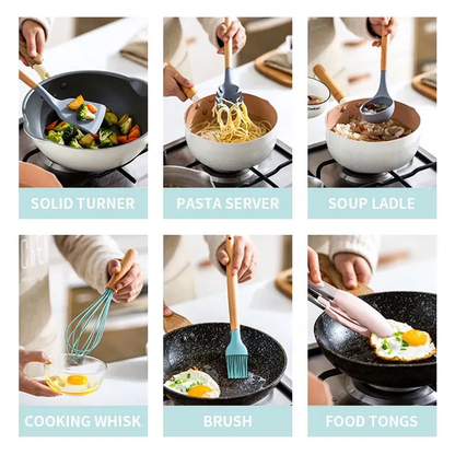 طقم رشاقة شيف بوراك (19 قطعة) – كل أدواتك في طقم واحد!