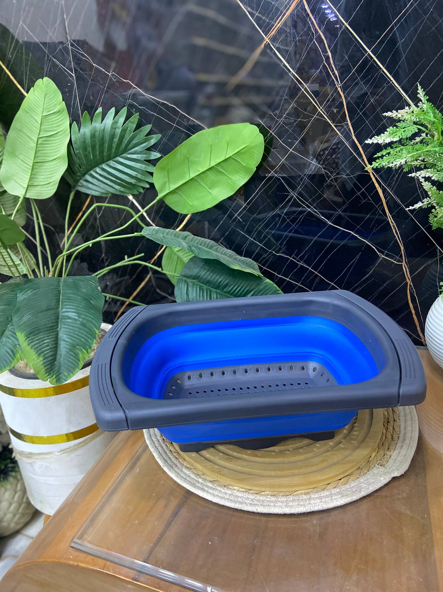 مصفاة الخضروات القابلة للطي – عملية وتوفر المساحة