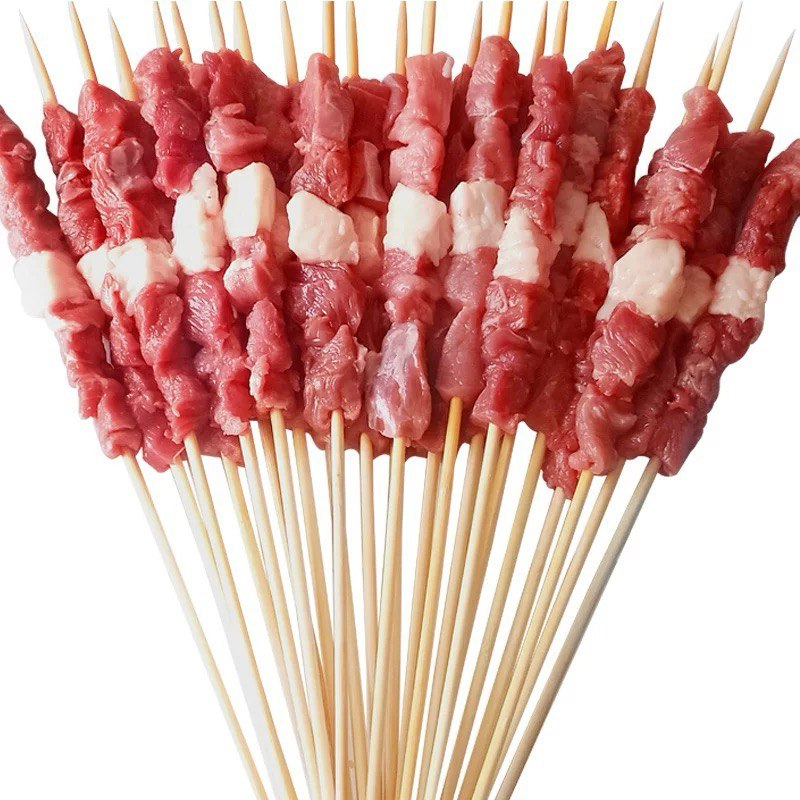 أعواد الخيزران الطبيعية – البقع واللحوم