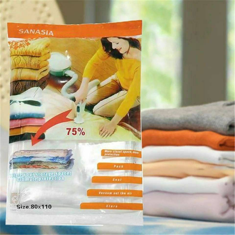 أكياس ضغط التخزين – وداعاً لفوضى الملابس!