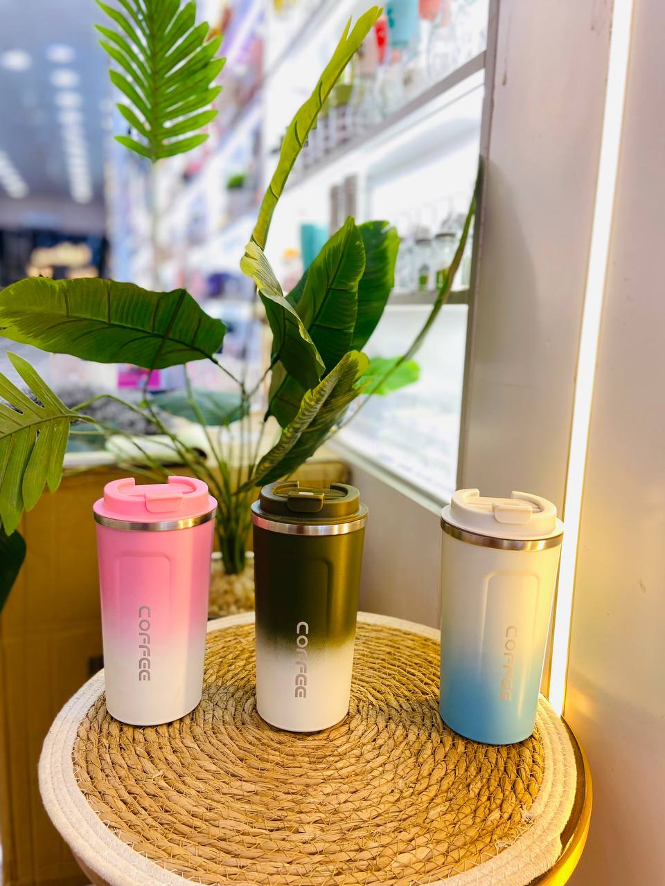 مج حافظ للحرارة استانلس 304 متدرج اللون 500 مل