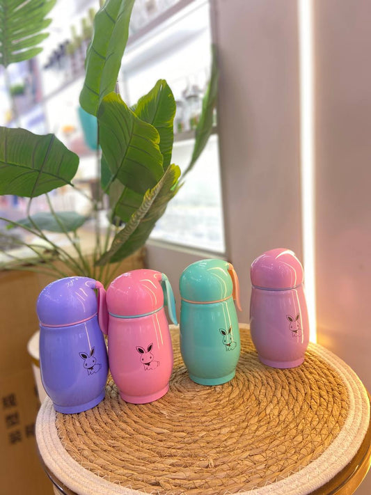 مج حافظ للحرارة استانلس صغير 300 مل للأطفال (طبعة أرنوب)