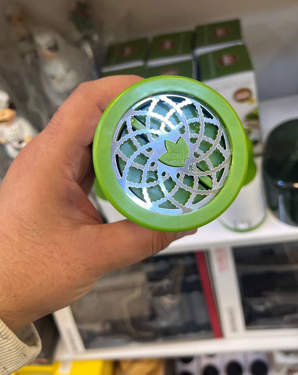 مفرمة خضروات يدوية صغيرة – لفرم البقدونس والنعناع بسهولة