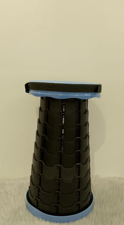 كرسي سحب (قابل للطي) بلاستيك قوي – ارتفاع قابل للتعديل