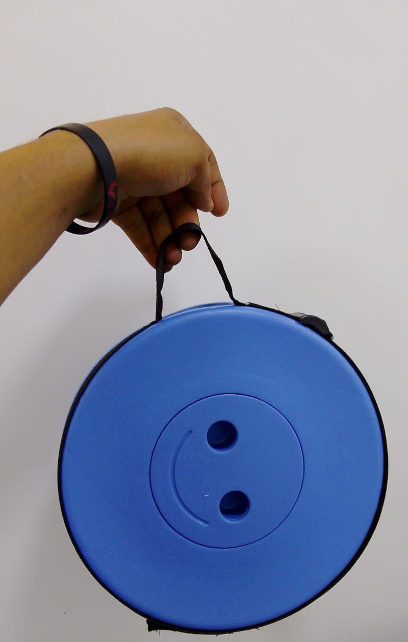 كرسي سحب (قابل للطي) بلاستيك قوي – ارتفاع قابل للتعديل