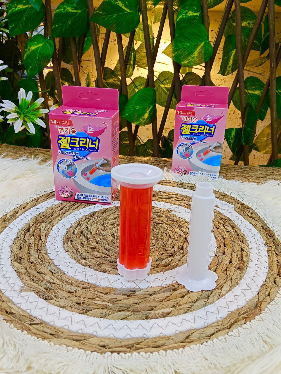 معطر جيل للحمام بالضغط – 4 قطع بروائح مختلفه