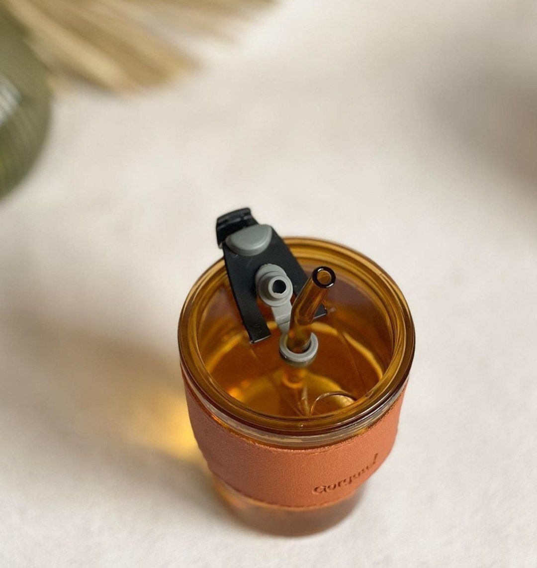 كوب بيركس حراري محمول (شاليموه وغطاء) – مناسب للمشروبات الساخنة والباردة