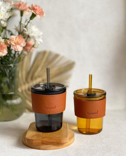 كوب بيركس حراري محمول (شاليموه وغطاء) – مناسب للمشروبات الساخنة والباردة