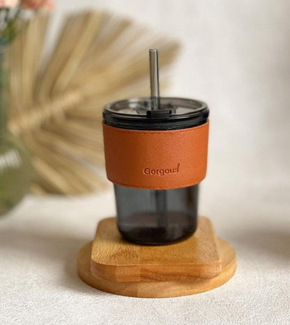 كوب بيركس حراري محمول (شاليموه وغطاء) – مناسب للمشروبات الساخنة والباردة