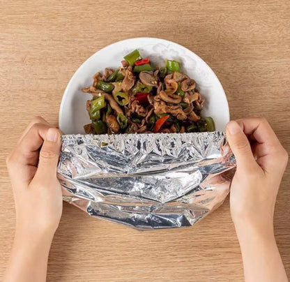 أكياس تغطية حرارية مرنة (طقم 20 قطعه) – الحفاظ على حرارة أكلك ونضارته بلمسة واحدة