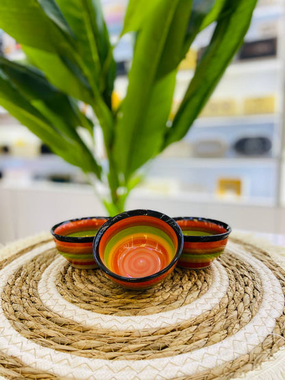 طقم بولات تقديم بورسلين (4 قطع) – للصوصات والسلطات الصغيرة