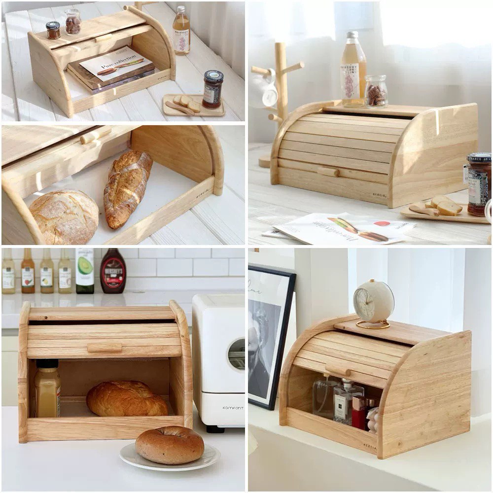 صندوق حفظ العيش بامبو – أناقة ريفية وحفاظ مثالي على مخبوزاتك