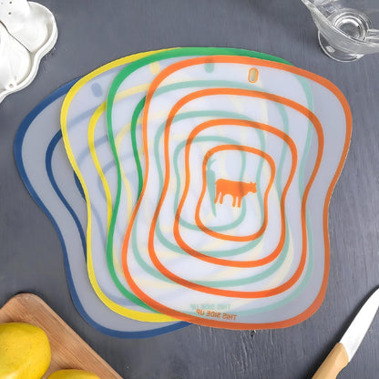 طقم شرائح السيليكون (4 قطع) – تنظيم ونظافة في كل تحضير!