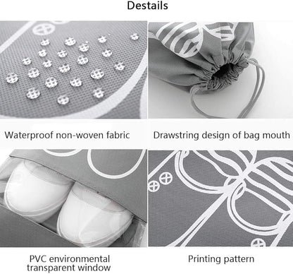 شنطة تخزين الأحذية 5 قطع – للسفر والمنزل