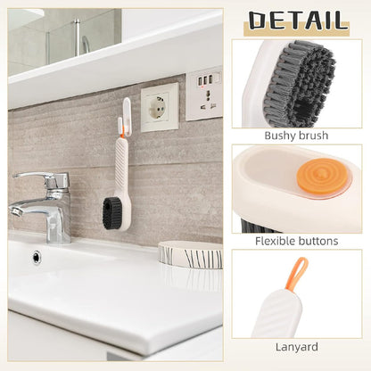 فرشاة تنظيف متعددة الاستخدامات بخزان