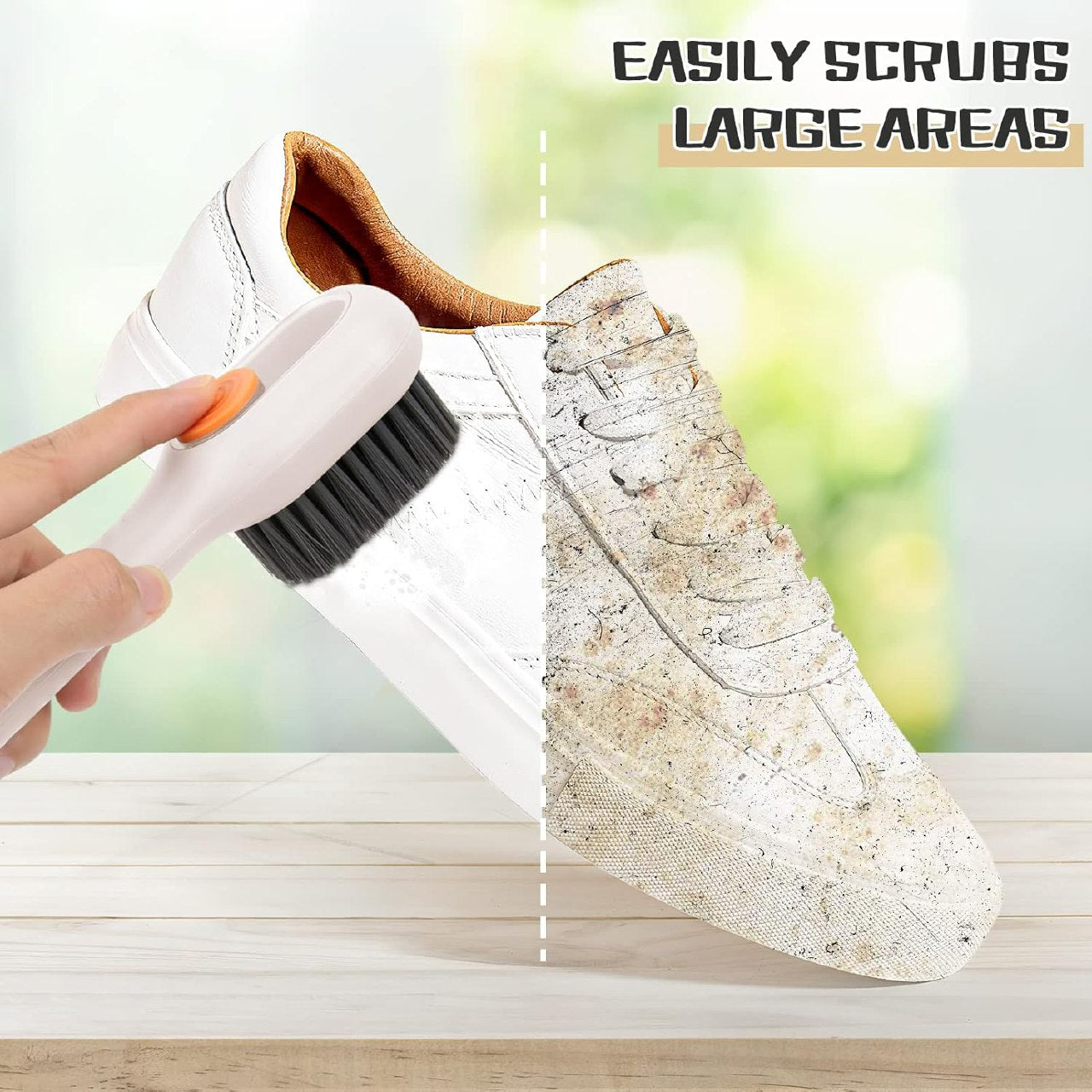 فرشاة تنظيف متعددة الاستخدامات بخزان